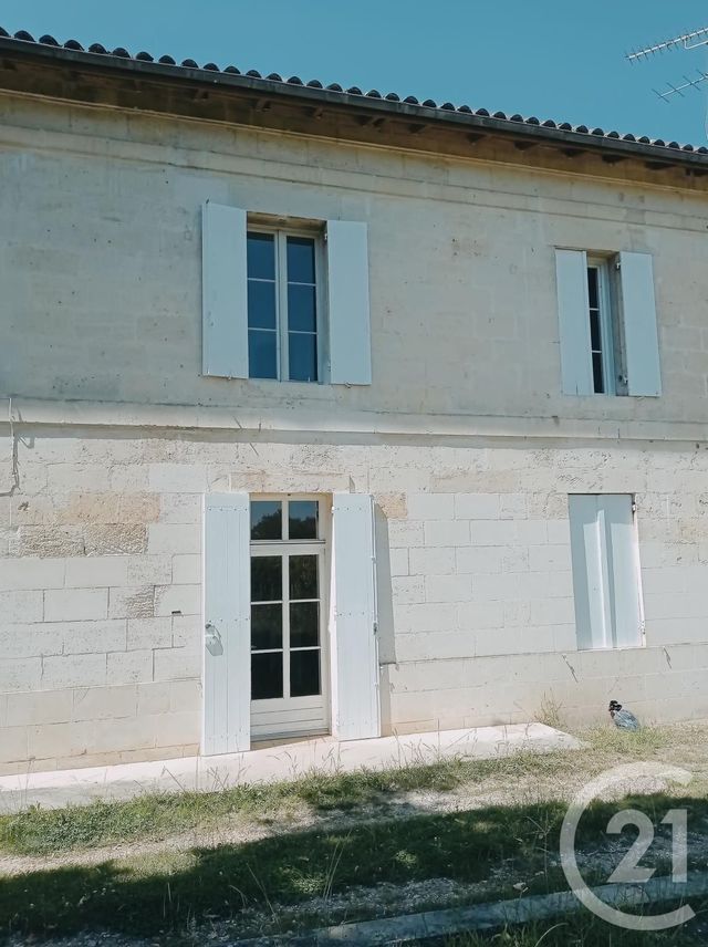 maison à louer - 4 pièces - 77.82 m2 - ABZAC - 33 - AQUITAINE - Century 21 G&B Immobilier