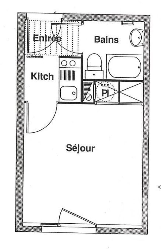 Appartement Studio à vendre - 1 pièce - 17.9 m2 - MERIGNAC - 33 - AQUITAINE - Century 21 G&B Immobilier